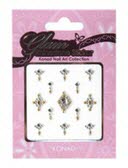 Glam Rhinestone Nail Art Sticker KNSS14