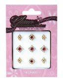 Glam Rhinestone Nail Art Sticker KNSS15