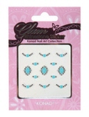 Glam Rhinestone Nail Art Sticker KNSS17