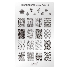 Konad Square Image Plate 10