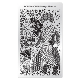 Konad Square Image Plate 12